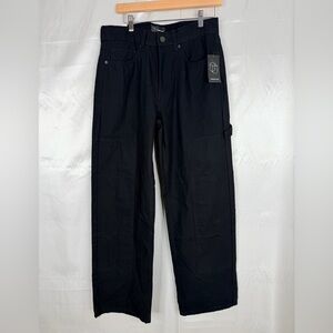 NWT Original Use Black Relaxed‎ Carpenter Pants Men’s 32x32